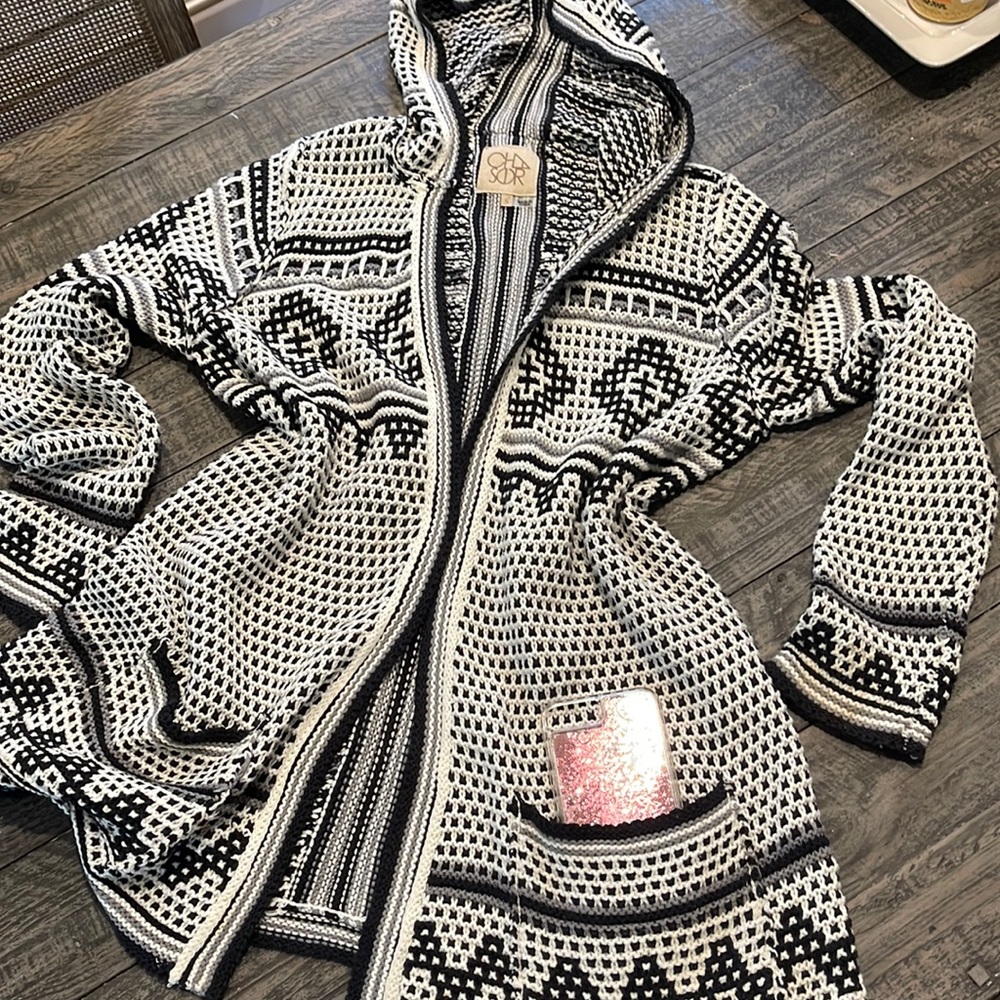 ❤️NWOT chunky knit cotton cardigan Sweater Hoodie ❤️